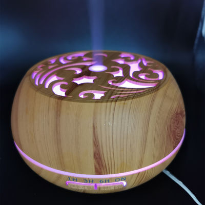 2022 Humidificador de grãos de madeira Diffuser de óleo aromático com grande capacidade e estilo vintage