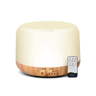 Humidificador de ar de 12W portátil de tamanho pequeno de 300 ml de grãos de madeira