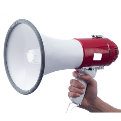 Alto-falante megafone portátil de 50W ativo para comunicação em grupo grande