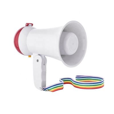 PMPO ativo 10W 5W Mini brinquedo de plástico Megafone pequeno para brincar ativo