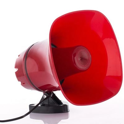 Megafone portátil de conexão de energia para reprodutores de áudio portáteis e portabilidade