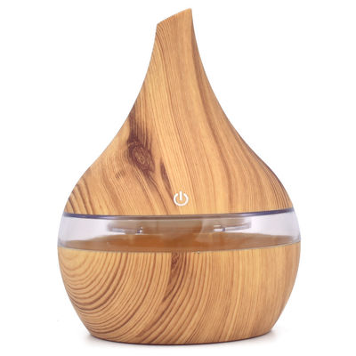 Instalação Tabletop 300ml Popular Wood Mini Humidificador de Ar para Carro Desktop Home