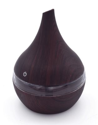 Instalação Tabletop 300ml Popular Wood Mini Humidificador de Ar para Carro Desktop Home
