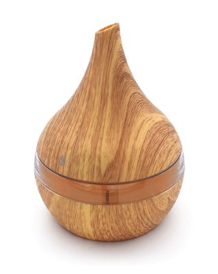 Instalação Tabletop 300ml Popular Wood Mini Humidificador de Ar para Carro Desktop Home