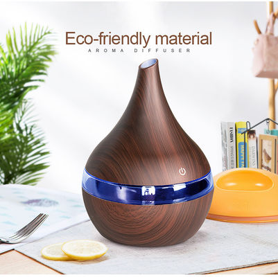 Instalação Tabletop 300ml Popular Wood Mini Humidificador de Ar para Carro Desktop Home
