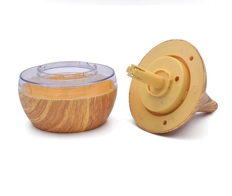 Instalação Tabletop 300ml Popular Wood Mini Humidificador de Ar para Carro Desktop Home