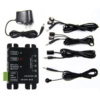 Kit de Repetidor de Transmissor e Receptor de Áudio e Vídeo IR5000