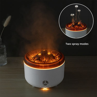 2023 Flame Volcano Humidificador de ar Aromas Difusor Promoção de Natal com controle remoto