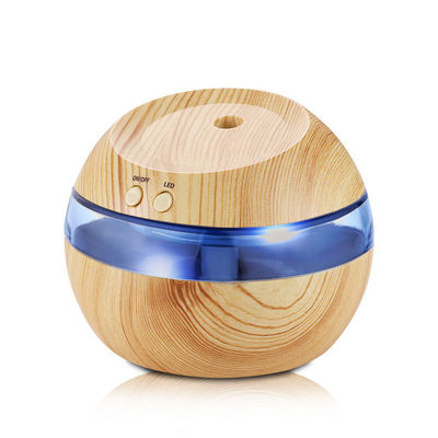 Humidificador de ar USB portátil ultra-sônico para uso doméstico com luz LED de mudança de cor 300 ml