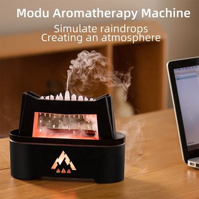 2023 Magic City Óleo Essencial Ultrassônico Difusor de Aroma de Gota de Chuva Humidificador Branco NO