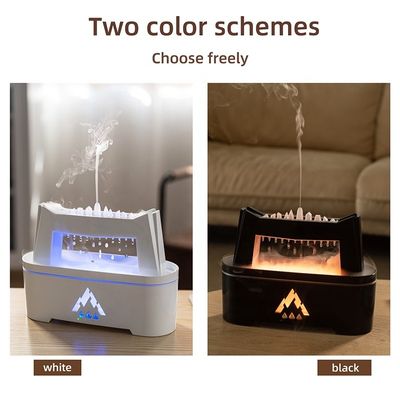 2023 Magic City Óleo Essencial Ultrassônico Difusor de Aroma de Gota de Chuva Humidificador Branco NO