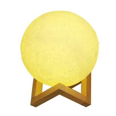2021 Best Seller Boa Lâmpada de Luz da Lua de Impressão 3D com Controle Remoto de Modo Switch