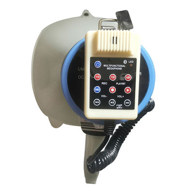 Megafone de 80W com função USB/SD/AUX A adição perfeita para reprodutores de áudio portáteis