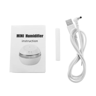 3W Portátil 130ml Mini Grão de Madeira Ultrassônico Atomizador USB Humidificador de Ar