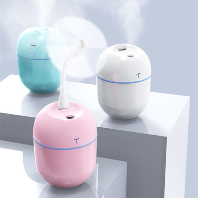 Humidificador de ar portátil de 200 ml USB color LED com cronometragem e cronômetro personalizável
