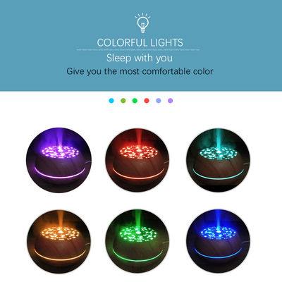 550ml Eletrônico Óleo Essencial Diffuser de Aroma com Remote e Bluetooth Speaker Família Favorito