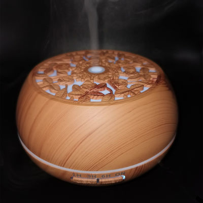 550ml Eletrônico Óleo Essencial Diffuser de Aroma com Remote e Bluetooth Speaker Família Favorito