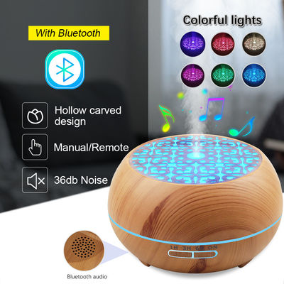 2023 Bluetooth Music Playing High Capacity Electric Aroma Diffuser para fragrância doméstica
