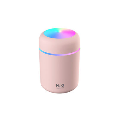 5V Mini Air Cooler portátil com luz LED de mudança de cor e umidificação ultrasônica