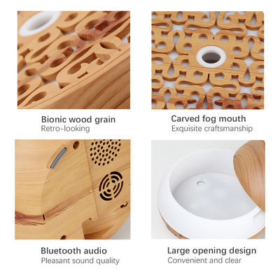 2023 Bluetooth Music Playing High Capacity Electric Aroma Diffuser para fragrância doméstica