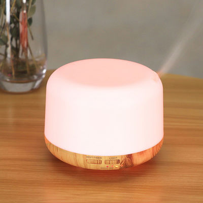 Humidificador de ar de 12W portátil de tamanho pequeno de 300 ml de grãos de madeira