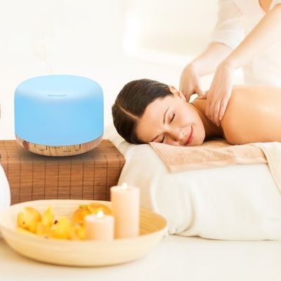 NO Difusor de aroma de óleo essencial Asakuki 12W 500ml com controle remoto