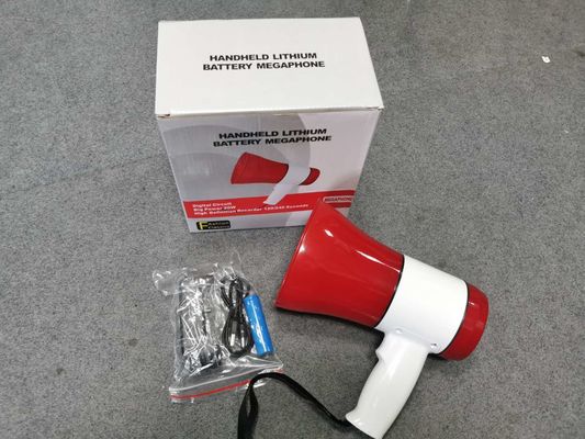 619U BT Megafone portátil Bluetooth sem fio com suporte USB e microfone incorporado
