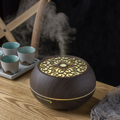 500ml Bluetooth Speaker Aroma Diffuser Humidificador 12W Potência Capacidade de controle remoto
