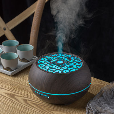 500ml Bluetooth Speaker Aroma Diffuser Humidificador 12W Potência Capacidade de controle remoto