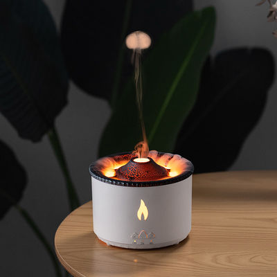 350ml Capacidade 3D Flame Effect Volcano Air Humidifier Aroma Diffuser para fragrância doméstica