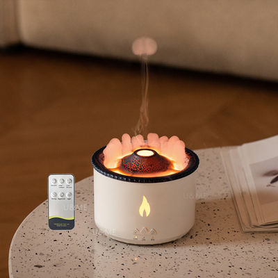 12W Potência 2023 Amaz 24V Ultrassônico Vulcão Vaporizador Aroma Diffuser Umidificador 3D Chama