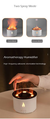 12W Potência 2023 Amaz 24V Ultrassônico Vulcão Vaporizador Aroma Diffuser Umidificador 3D Chama