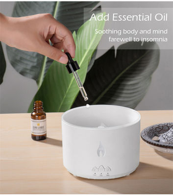 12W Potência 2023 Amaz 24V Ultrassônico Vulcão Vaporizador Aroma Diffuser Umidificador 3D Chama