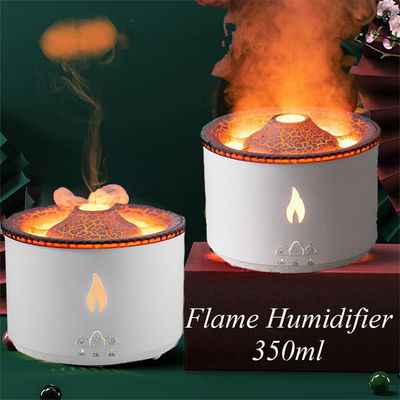 12W Potência 2023 Amaz 24V Ultrassônico Vulcão Vaporizador Aroma Diffuser Umidificador 3D Chama