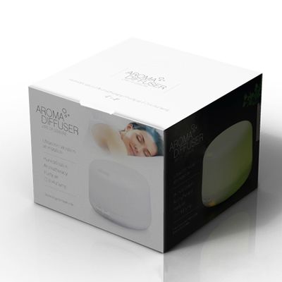 Difusor de aroma inteligente para uso doméstico de 300 ml com desempenho de molde privado e design portátil