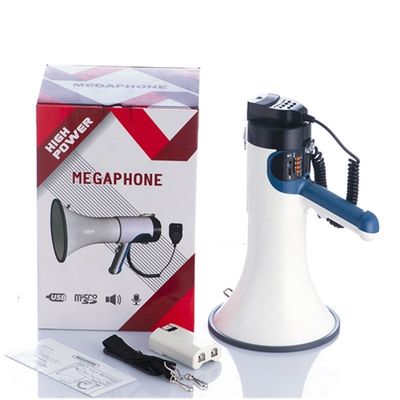 80W Alto-falante de alta potência megafone portátil para necessidades de comunicação efetivas
