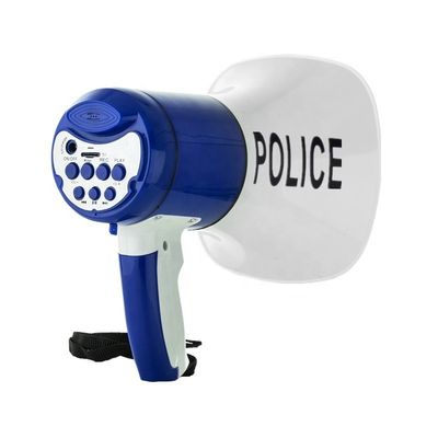 Todos os tipos de mini megafone com 30W PMPO e sem ecrã