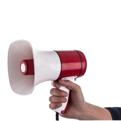 Todos os tipos de mini megafone com 30W PMPO e sem ecrã