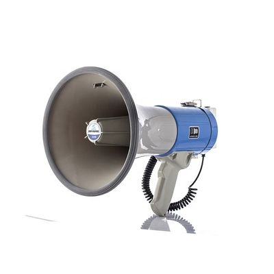 Megafone à prova d'água com formato de suporte WAV Faixa de frequência 60Hz-23KHz
